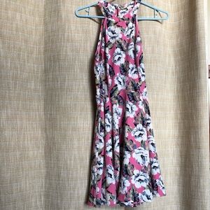 Floral Pink Dress by Hollister